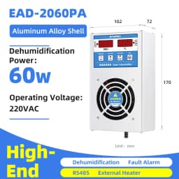 ENMG DIN35MM Industrial Cabinet Dehumidifier EAD-2015 Intelligent Dehumidifier EAD-2030 Spot EAD-2060 24H Real-Time Sampling