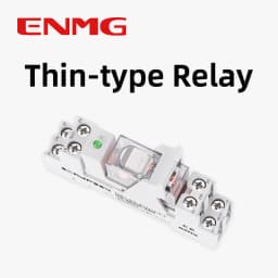 ENMG G2R-1 Ultra-Slim Electromagnetic Intermediate Relay DC24V 2NO 2NC DIN Rail Mount Industrial Automation Control Module Rail