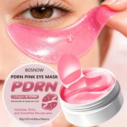 60 Pieces of Pn Pink Eye Patches/Eye Pads, Under-Eye Patches - Deeply Moisturizing, for a Refined Appearance, with a Powerful Hydrating and Cooling Experience, Gel Eye Patches Improve the Skin Around the Eyes, Suitable for All Skin Types, Unisex
