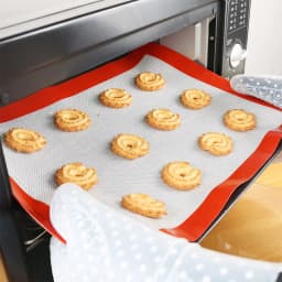 Non-Stick Silicone Baking Mats Cookie Pad Rolling Dough Mat High Temperature Resistant Glass Fiber Oven Mat Batter Flour Fondant