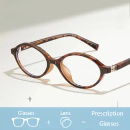 KANDREA Classics Small Frames Anti Blue Ray Myopia Glasses Women Retro Oval Reading Glasses Anti-reflection Prescription Eyewear