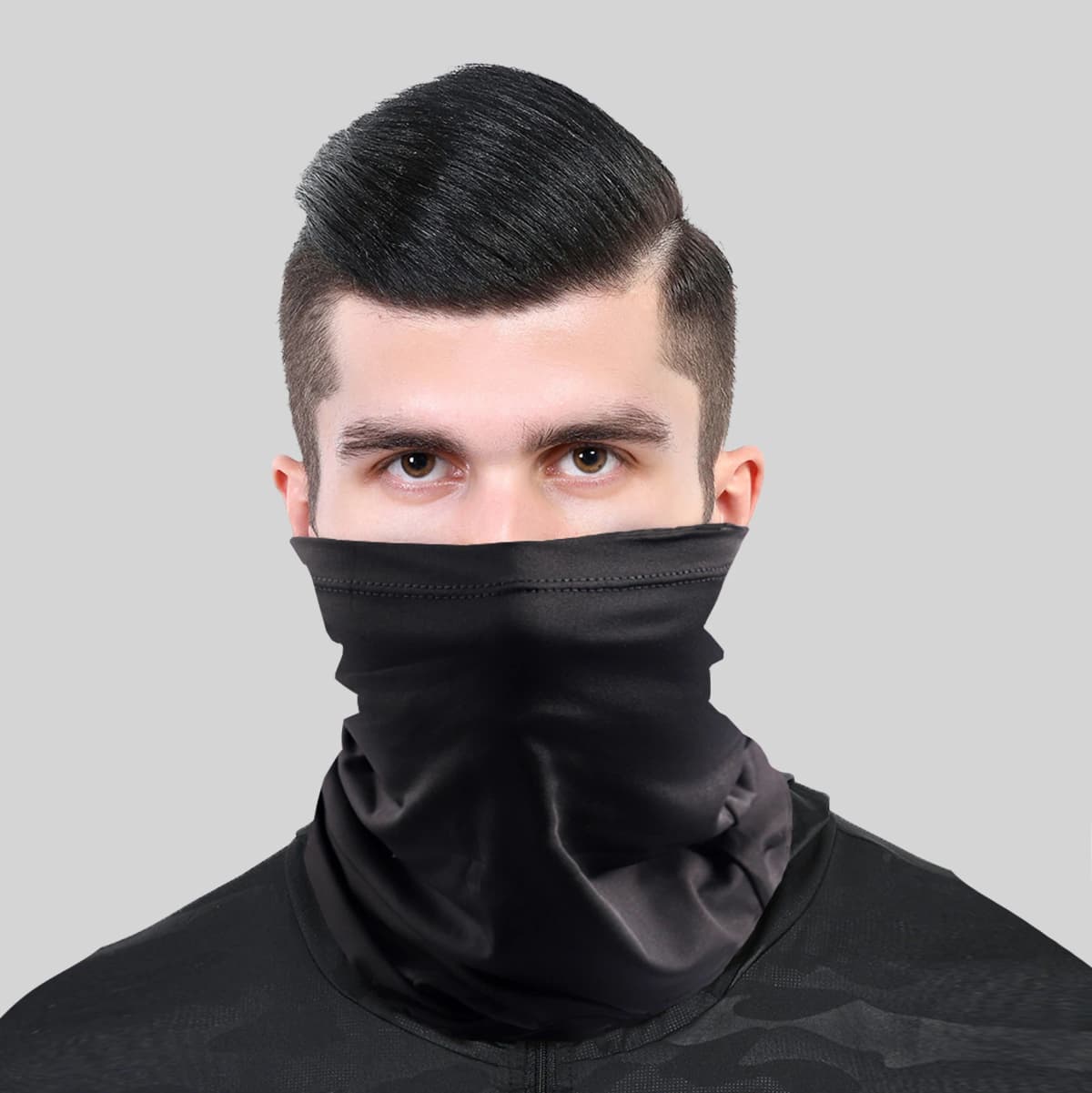 Musion Sun Protection Bandana Head Scarf Motorcycle Anti Dust SPF 50 Mask Ice Silk