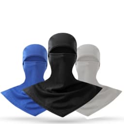 Sun/UV Protection Neck Covers Snowboarding Cycling Helmet Fishing Men Women Mesh Face Cover Balaclava Hiking Scarves Face Mask