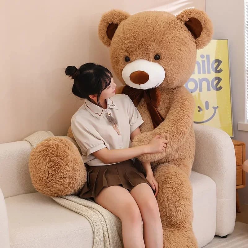 5 Colors Creative Big Size Bear Plush Toy Giant Stuffed Animals Soft Sleep Hug Pillow Baby Dolls Birthday Valentines Day Gift