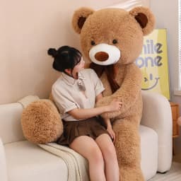 5 Colors Creative Big Size Bear Plush Toy Giant Stuffed Animals Soft Sleep Hug Pillow Baby Dolls Birthday Valentines Day Gift