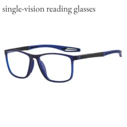 TR90 Photochromic Multifocal Reading Glasses Men Women Blue Light Blocking Progressive Eyewear Near Far Sunglasses for Sports