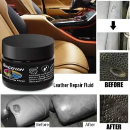 Car Leather Repair Kit Liquid Skin Recoloring Balm No Heat Repair Tool Auto Seat Holes Scratch Cracks Rips Restoration Set Shoes