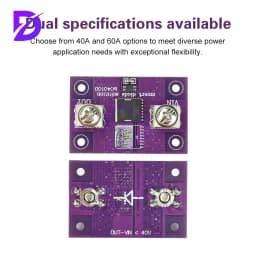 40a 60a Without Grounding, No Voltage Limitation, Ideal Diode Module, Anti Backflow And Anti Reverse Connection