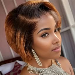 Pixie Cut Wig Human Hair Wigs Short Bob Perruque Bresillienne 13X4X1 Transparent Lace Wig Body Wave Human Hair