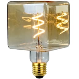 TIANFAN Vintage Led Bulb G95/G30 Edison Bulb 4W Dimmable 220V 110V E26 E27 Ice Cube Decorative Light Bulb Yellow Warm