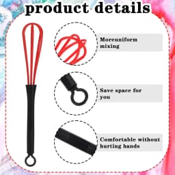 Plastic Hairdressing Cream Hair Color Mix Stirrer Rod Hair Dyeing Brush Salon Styling Tools Professional Barber Accessories