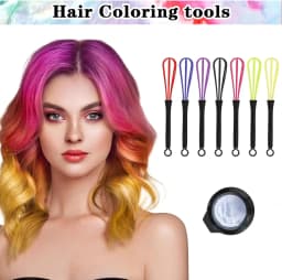 Plastic Hairdressing Cream Hair Color Mix Stirrer Rod Hair Dyeing Brush Salon Styling Tools Professional Barber Accessories