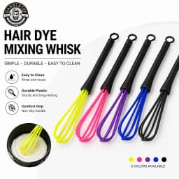 Plastic Hairdressing Cream Hair Color Mix Stirrer Rod Hair Dyeing Brush Salon Styling Tools Professional Barber Accessories
