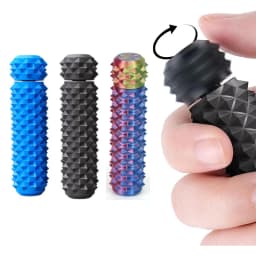 3D Printed Pain Stim Fidget Toys Rotating Spiky Grippie Sensory Input Anxiety Autism Office Travel Novelty Toy Spike Roller