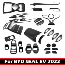 LHD For BYD SEAL EV 2022 Car Interior Accessories Center Control Door Armrest Window Switch Gear Shift Panel AC Air Outlet Cover
