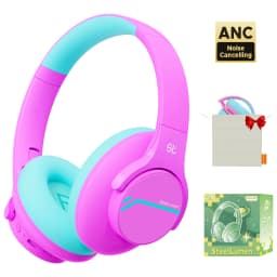 ANC Kids Wireless Headphones Noise Cancelling Bluetooth Earphones For School Travel Soundproof Headset Kids Protection Hearing