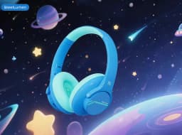 ANC Kids Wireless Headphones Noise Cancelling Bluetooth Earphones For School Travel Soundproof Headset Kids Protection Hearing