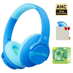 ANC Kids Wireless Headphones Noise Cancelling Bluetooth Earphones For School Travel Soundproof Headset Kids Protection Hearing
