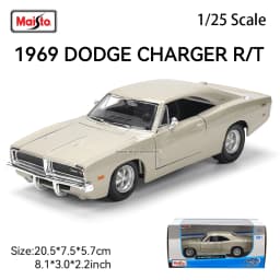 Maisto 1:24 1969 Dodge Challenger R/T alloy car model die-casting static precision model collection gift toy tide play