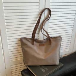 Casual Tote Bag for Women Closure Stylish Letter Label Zipper Large Capacity Ladies Shoulder Bag purses and handbags Bolsa