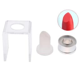 Lipstick Mold Silicone DIY Lip Balm Cosmetic Mould Holder Good Use Lipstick Mould Craft Tool