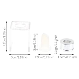 Lipstick Mold Silicone DIY Lip Balm Cosmetic Mould Holder Good Use Lipstick Mould Craft Tool
