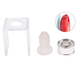 Lipstick Mold Silicone DIY Lip Balm Cosmetic Mould Holder Good Use Lipstick Mould Craft Tool