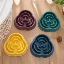 Pets Slow Food Bowl Anti Choking Dog Bowl Dog Bowl Anti Overturning Pet Food Supplies and Feeding Device for Pet Eating Supplies