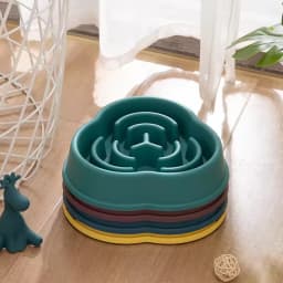 Pets Slow Food Bowl Anti Choking Dog Bowl Dog Bowl Anti Overturning Pet Food Supplies and Feeding Device for Pet Eating Supplies