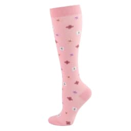 HYSAIXIA brand Vein Elastic Cycling Sports Compression Socks Jumping Rope Compress Stockings Men Women Pressure Grass Patterns