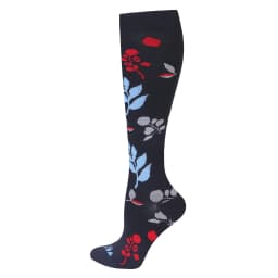 HYSAIXIA brand Vein Elastic Cycling Sports Compression Socks Jumping Rope Compress Stockings Men Women Pressure Grass Patterns