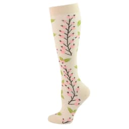 HYSAIXIA brand Vein Elastic Cycling Sports Compression Socks Jumping Rope Compress Stockings Men Women Pressure Grass Patterns