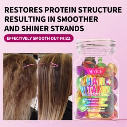 SEVICH Hair Vitamin Capsule Hair Treatment Oil Repair Damaged Hair Care Serum Nourishing Keratin Complex Oil Hair Care Capsule