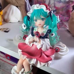 Hatsune Miku Anime Figure - Kawaii Flower Fairy Cartoon PVC Action Figurine Model Doll for Kids Birthday Gift