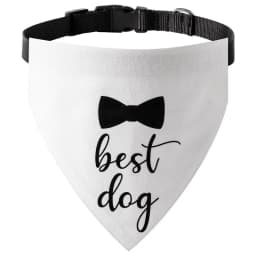 Solid Dog Saliva Towel Fashion Dog Bandanas Adjustable Puppy Triangle Cotton Cat Neckerchief Pet Collars Chihuahua Pet Supplies