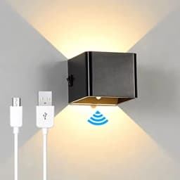 4000mAh Painting Picture Light Portrait With Remote Living Room Wireless Wall Lamp Art Display Rechargeable Battery Operated