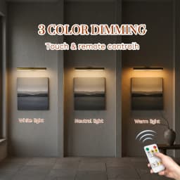 4000mAh Painting Picture Light Portrait With Remote Living Room Wireless Wall Lamp Art Display Rechargeable Battery Operated