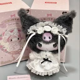 Genuine Sanrio Rose Garden Dream Vinyl Plush Blind Boxes Cute Figure Dolls Mystery box Pendant Decor Toys Birthday Gift for Girl