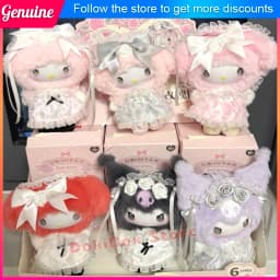Genuine Sanrio Rose Garden Dream Vinyl Plush Blind Boxes Cute Figure Dolls Mystery box Pendant Decor Toys Birthday Gift for Girl