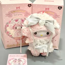 Genuine Sanrio Rose Garden Dream Vinyl Plush Blind Boxes Cute Figure Dolls Mystery box Pendant Decor Toys Birthday Gift for Girl