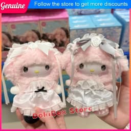 Genuine Sanrio Rose Garden Dream Vinyl Plush Blind Boxes Cute Figure Dolls Mystery box Pendant Decor Toys Birthday Gift for Girl