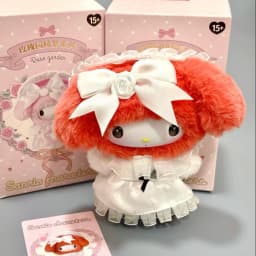 Genuine Sanrio Rose Garden Dream Vinyl Plush Blind Boxes Cute Figure Dolls Mystery box Pendant Decor Toys Birthday Gift for Girl