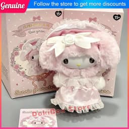 Genuine Sanrio Rose Garden Dream Vinyl Plush Blind Boxes Cute Figure Dolls Mystery box Pendant Decor Toys Birthday Gift for Girl