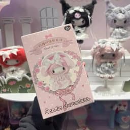 Genuine Sanrio Rose Garden Dream Vinyl Plush Blind Boxes Cute Figure Dolls Mystery box Pendant Decor Toys Birthday Gift for Girl