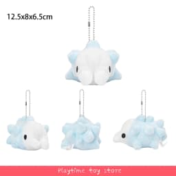Pokemon Plush Toy Tinkatink Charcadet Pyukumuku Snom Cubone Anime Stuffed Doll Birthday Gift