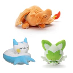 Pokemon Stuffed Animals Charizard Sprigatito Pachirisu Plush Toy Stuffed Doll Sleeping Series Peluche Toy Xmas Gift