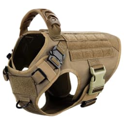 Military Large Dogs Harness Leash Molle Pouches Pet Golden Retriever Training Vest Tactical Harnesses For Dog Accessories