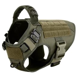 Military Large Dogs Harness Leash Molle Pouches Pet Golden Retriever Training Vest Tactical Harnesses For Dog Accessories