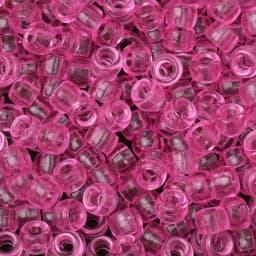 100pcs Purple Color 6x9mm Pony Beads Acrylic Loose Beads Diy Craft Jewelry Bracelets Making Hair Supplies