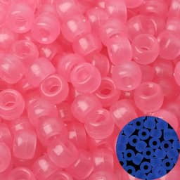 100pcs Purple Color 6x9mm Pony Beads Acrylic Loose Beads Diy Craft Jewelry Bracelets Making Hair Supplies